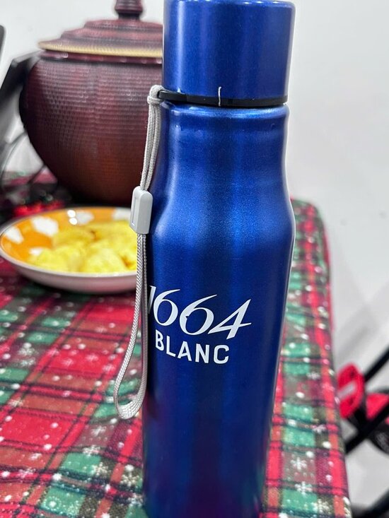 Thermos Other - 1664 Blanc Limited Edition Stainless Steel Thermos - Metallic Blue